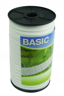 Nástraha na myši a potkany - Elektrická páska pre koní Shepherd 1 cm x200 m biela