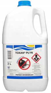 Nástraha na myši a potkany - Toxan 3l silné jedovaté potkany myši bromadiolon