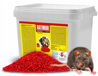 Nástraha na myši a potkany - Potkan otrávený obilie ratimor 3 kg