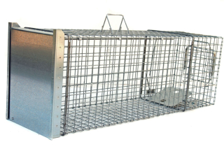 Nástraha na myši a potkany - Żywołapka pasca Fox Wydry Beavers Dogs 120x34x42!