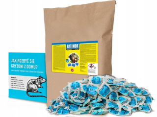 Ratimor otrova,pasta proti myšiam a potkanom 25kg