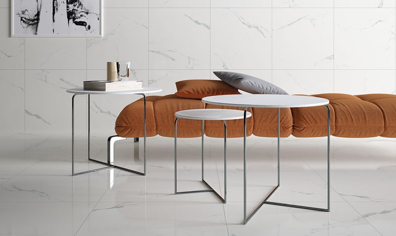Kamenina 60 x 119,5 cm bianco carrara 1 434 m2