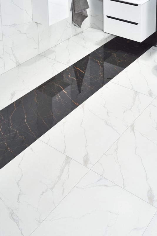 Kamenina 60 x 119,5 cm bianco carrara 1 434 m2