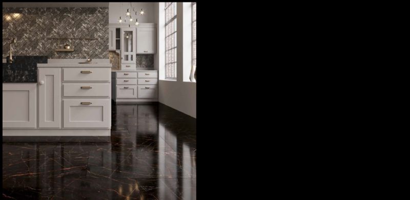 Gres 60 x 119,5 cm nero gold 1 434 m2