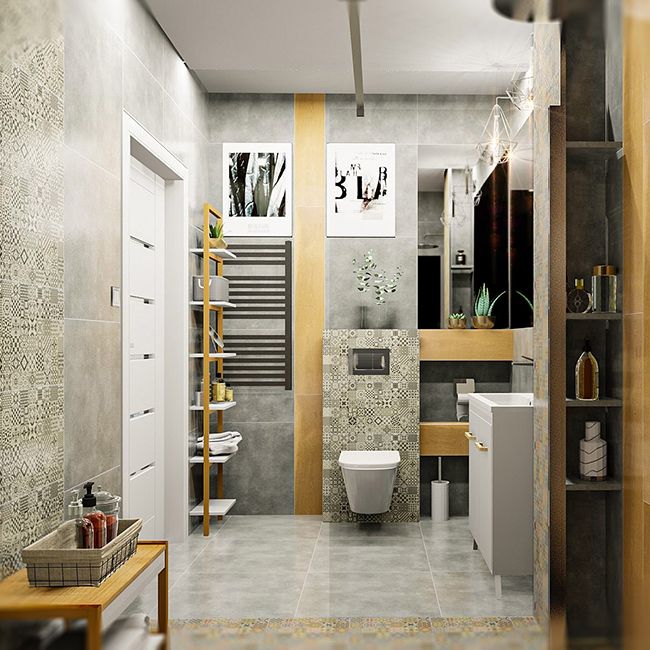 Gres Deco Heritage 32 x 62,5 cm čierna 1 m2