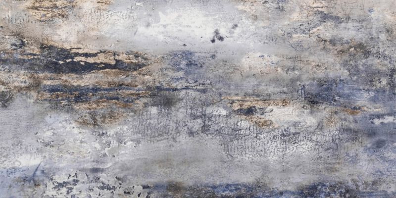 Dlažba Delsamo Keramstic 60 x 120 cm modrá 1,44 m2