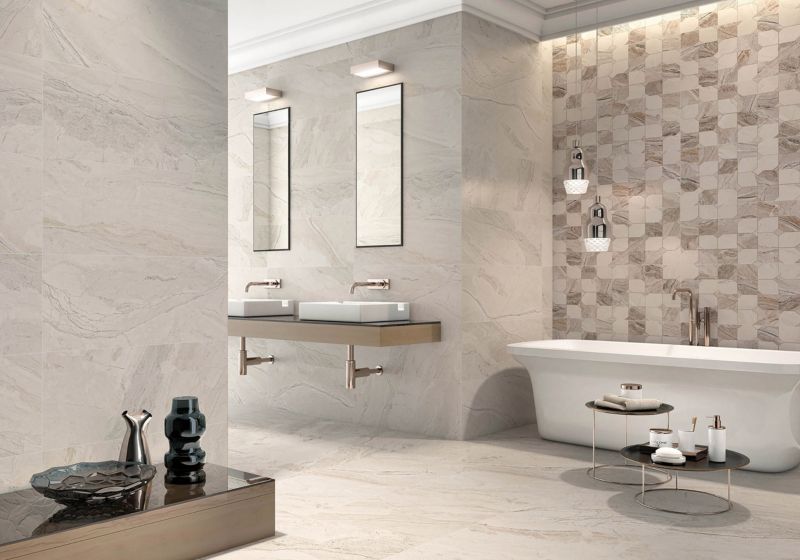 Obklady Earth Song 60 x 60 cm biele 1,08 m2