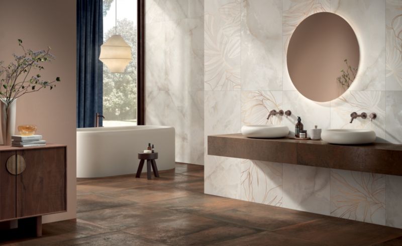 Gres Lumire 60 x 120 cm mlieko 1,44 m2