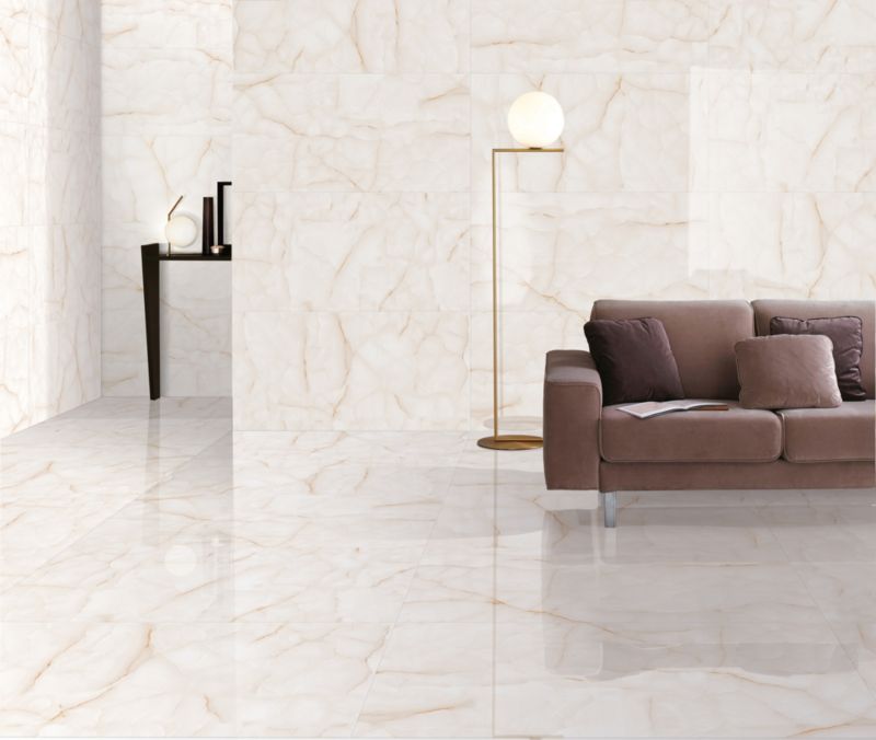 Mrazuvzdorná glazovaná kamenina 60 x 120 cm ónyx zlatá 1,43 cm2