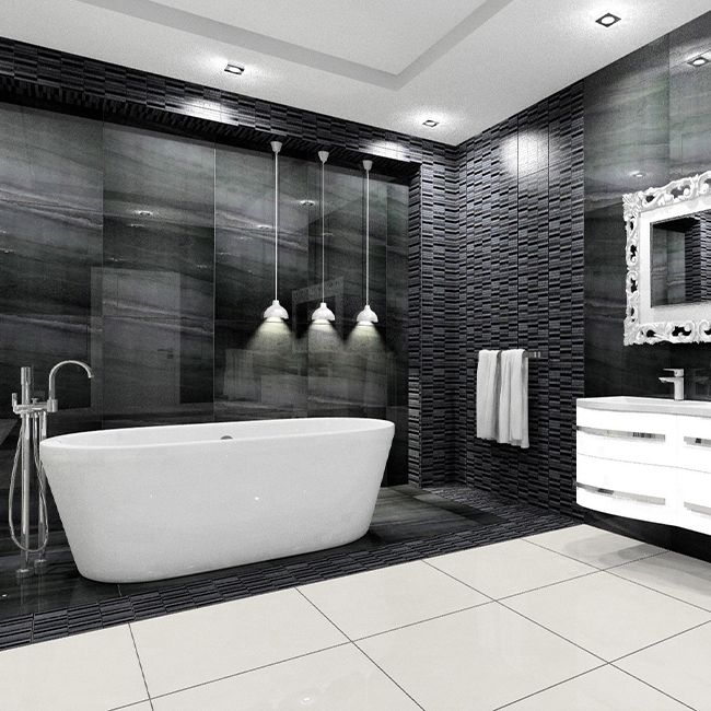 Eclipse Ceramstic leštená kamenina 60 x 60 cm grafit 1,44 m2