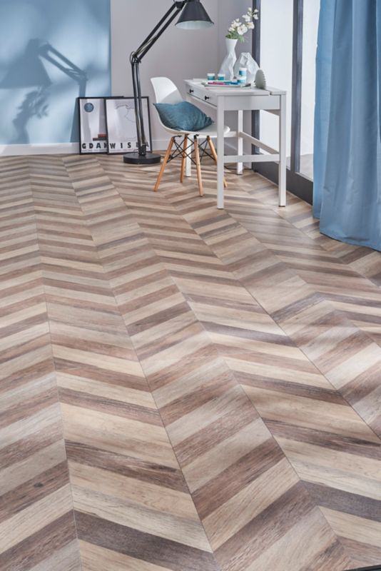 Chevron glazovaná kamenina 30 x 120 cm Herit Roble A 1,07 m2