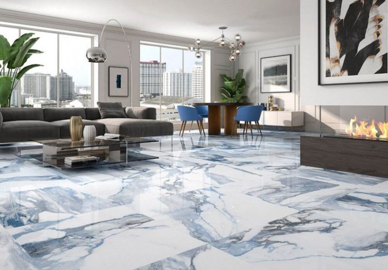 Kamenina Valeria 60 x 60 cm modrá 1,44 m2