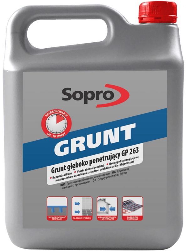 Sopro GP263 rýchloschnúci základný náter 4 kg