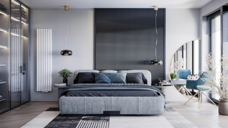 Luxrad Oválny dvojitý dekoračný radiátor 170 x 41 cm biely