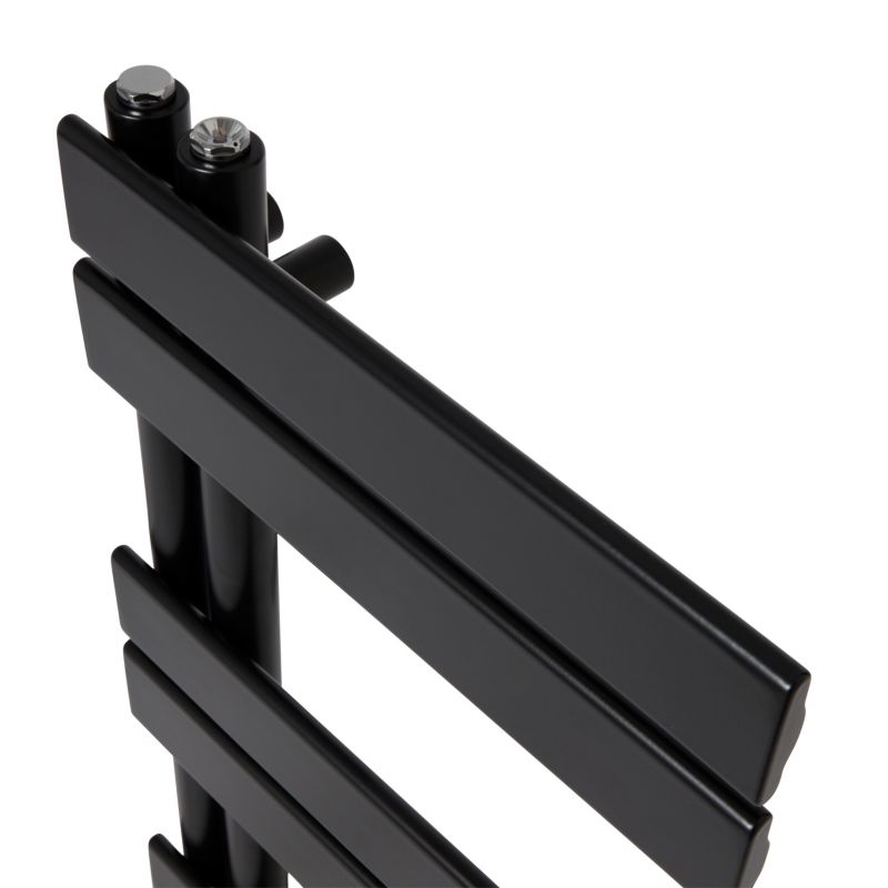 Boxwood kúpeľňový radiátor 70 x 40 cm čierny