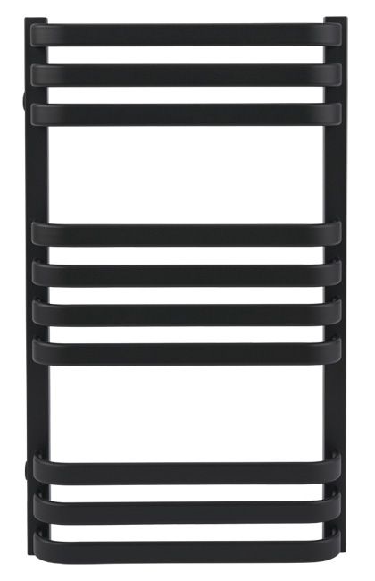 Luxrad Piatto kúpeľňový radiátor 72,6 x 43 cm čierny