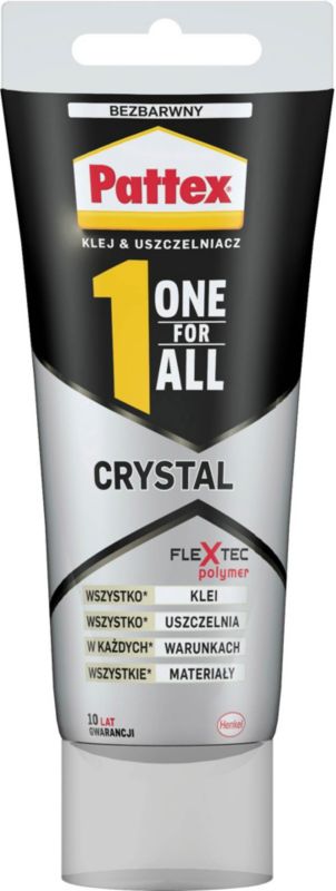 Pattex One For All Crystal montážne lepidlo 80 ml