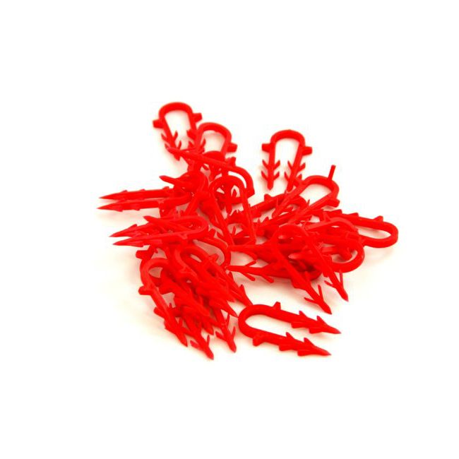 Spony na upevnenie potrubia 100 ks.