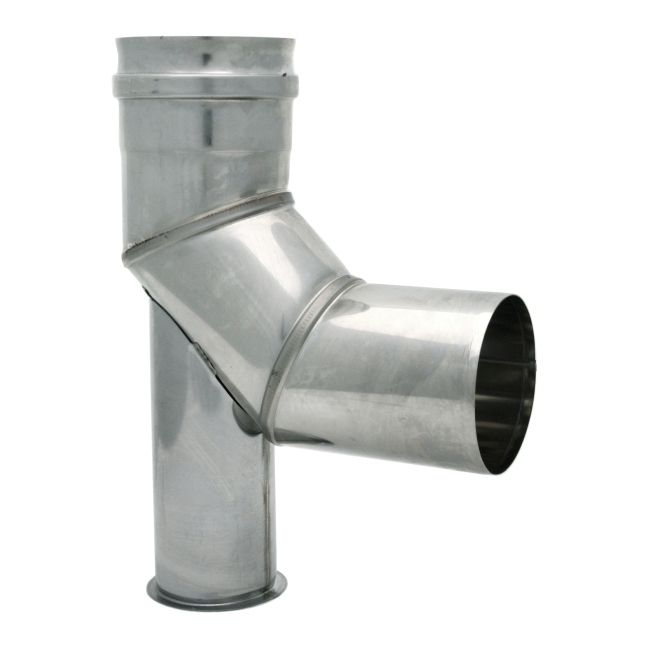 Jednostenné koleno Spiroflex so základňou 60 mm, nerez