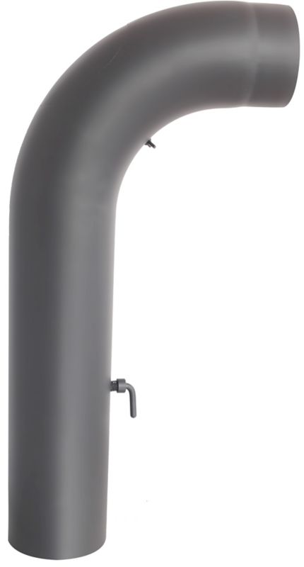 Koleno Darco, ohnuté, 130 mm, 90°, revízny tlmič