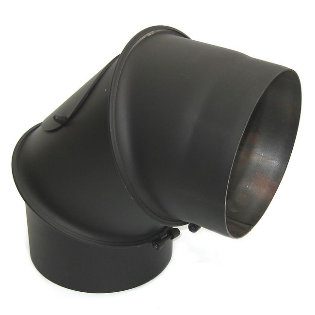 Darco nastaviteľné koleno 120 mm čierne
