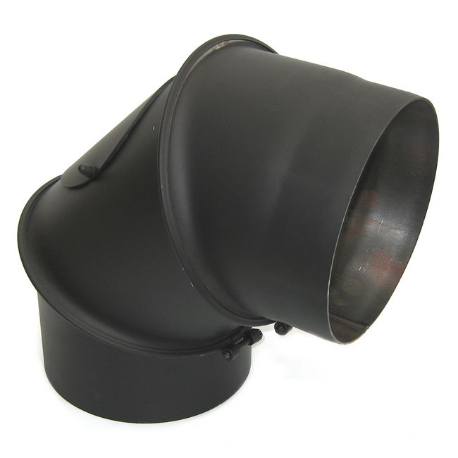 Darco nastaviteľné koleno 200 mm čierne