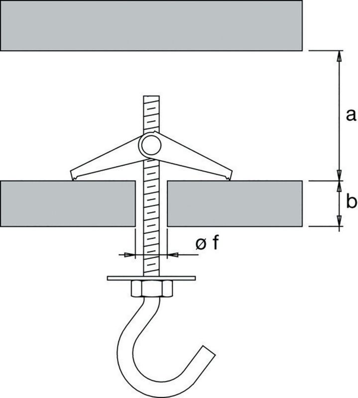 Fischer KDH sklopné čapy 4 x 80 mm 2 ks.