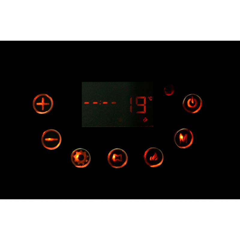 Vertikálny elektrický krb 1800 W