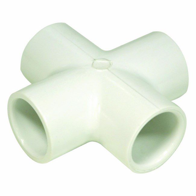 PVC krížový USMetrix 1/2" KW/KW/KW/KW