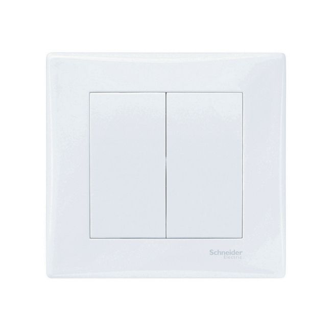 Svietnikový vypínač Schneider Electric Sedna, biely