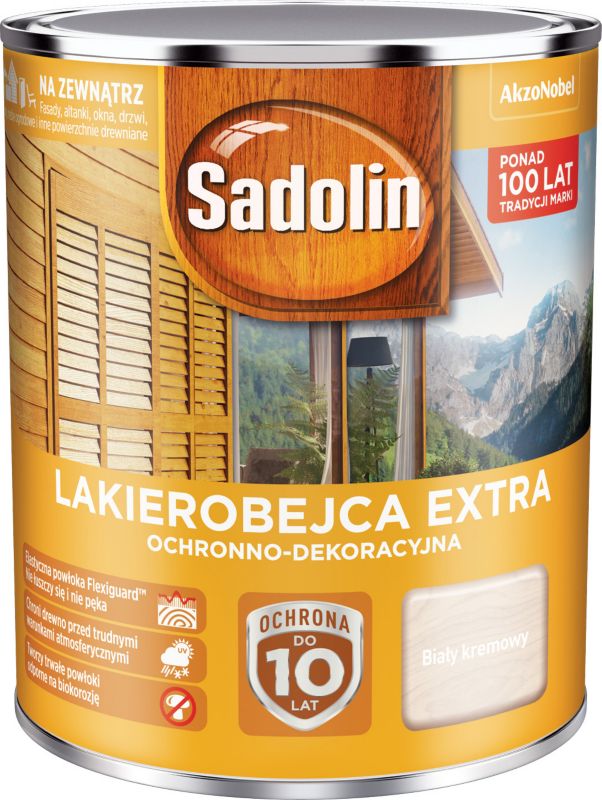Sadolin Extra biela krémová lazúra 0,75 l