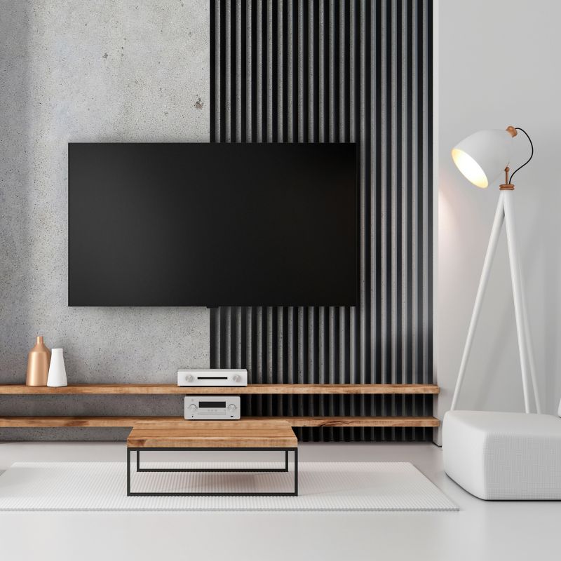 Jednostenná lišta Stegu 275 x 2,8 cm čierna