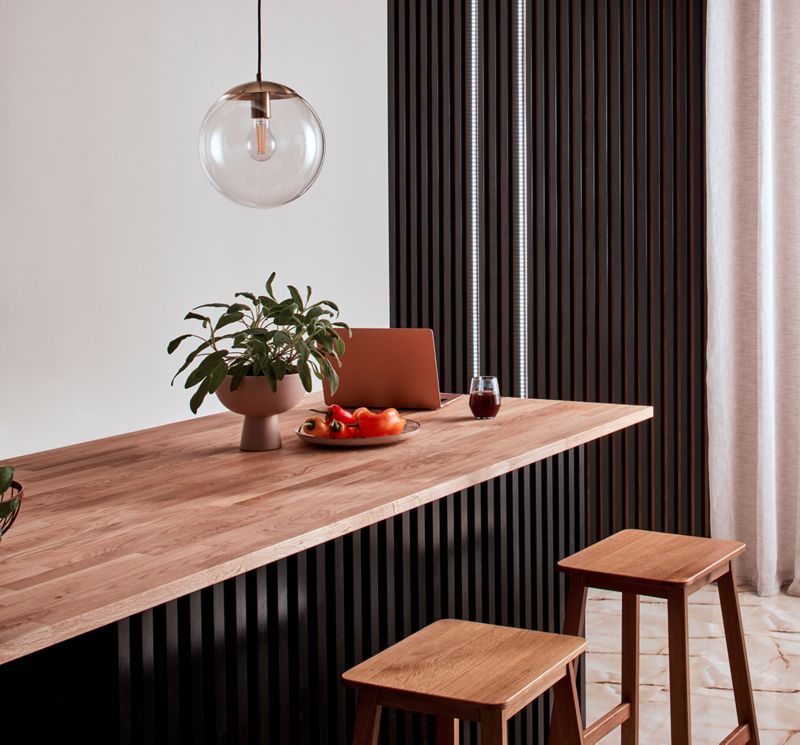 Stegu nástenné lišty 275 x 17,6 cm dub/čierna 3 prvky