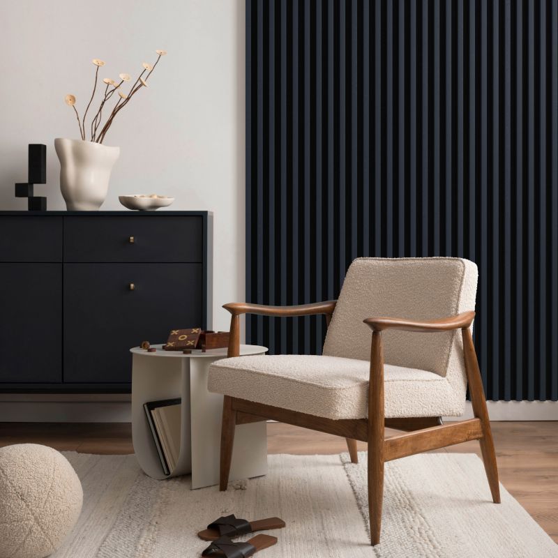 Drevomodré nástenné lišty Stegu Linea Comfort
