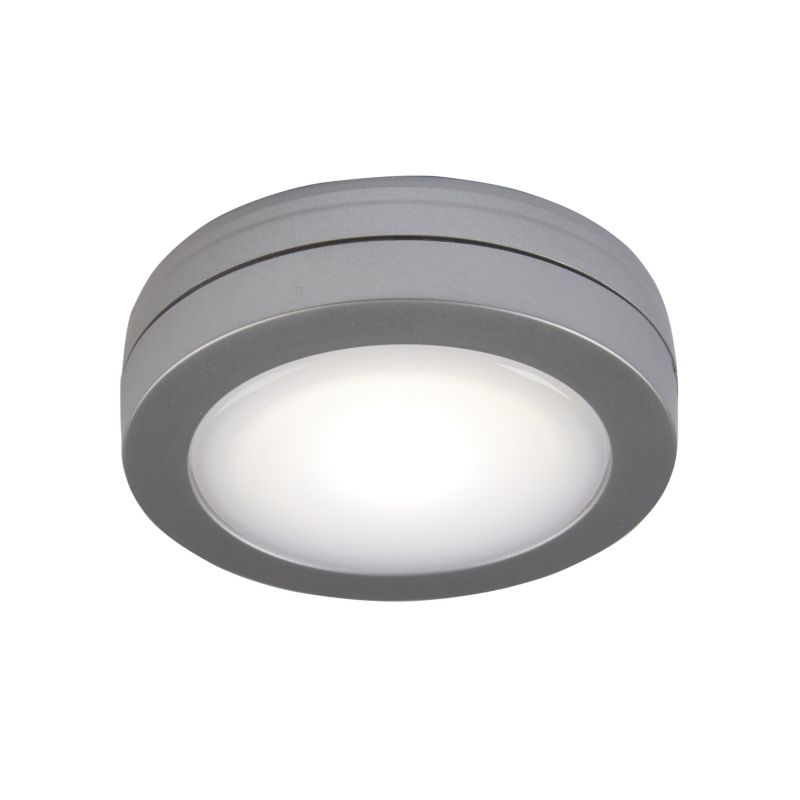 LED nočná lampa Bo 3 x AAA 4000 K strieborná