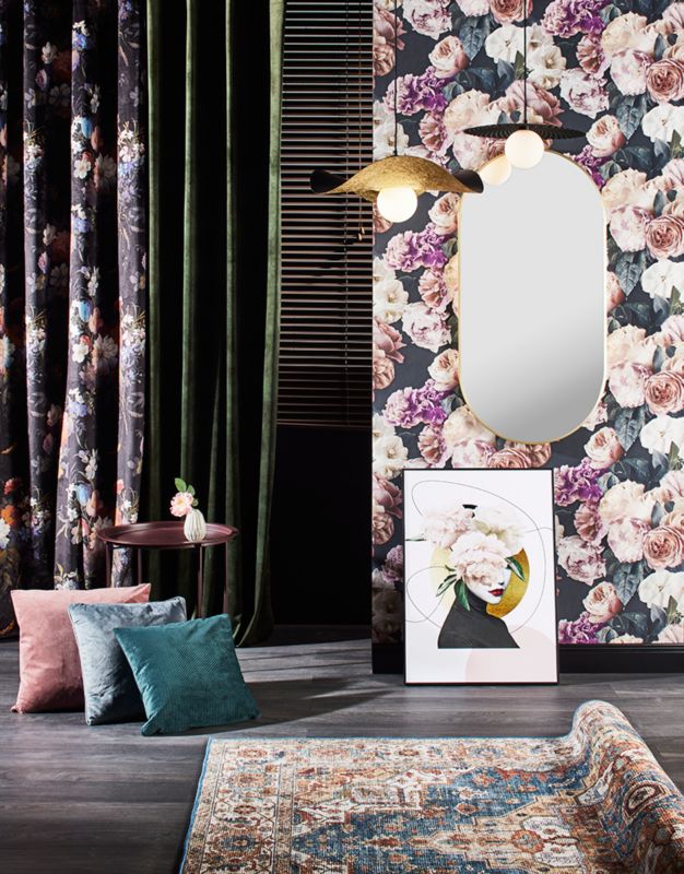 Závesná lampa Kapello 1-light E27 čierna / zlatá