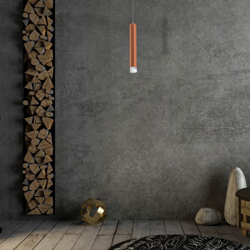 Medené 5W LED závesné svietidlo