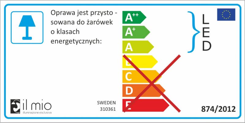 Švédsko závesné svietidlo 3 x 60 W E27 čierne