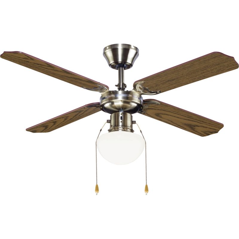 Lari lampový ventilátor 107 cm E27 zlatá