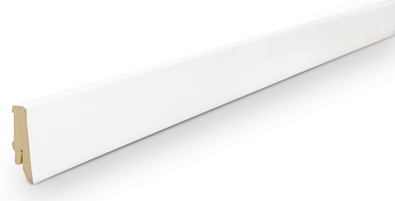 Krono Original soklová lišta z penového PVC 58 x 18 x 2400 mm biela