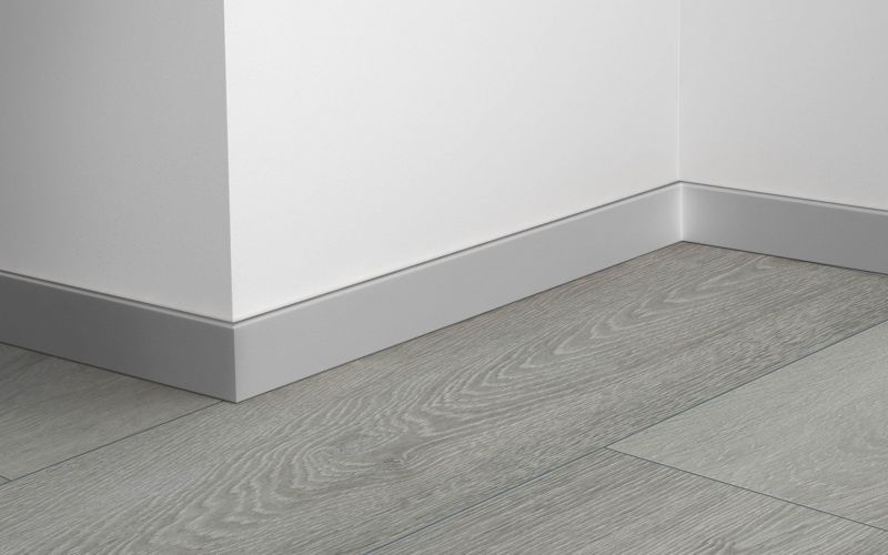 Krono Original soklová lišta z penového PVC 58 x 18 x 2400 mm šedá