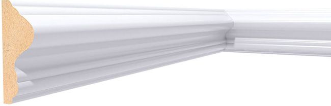 Foge LED LB21 MDF nástenná lišta 53 x 22 x 2000 mm