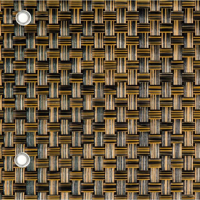 Sieťovaná balkónová rohož 120 x 300 cm, meď