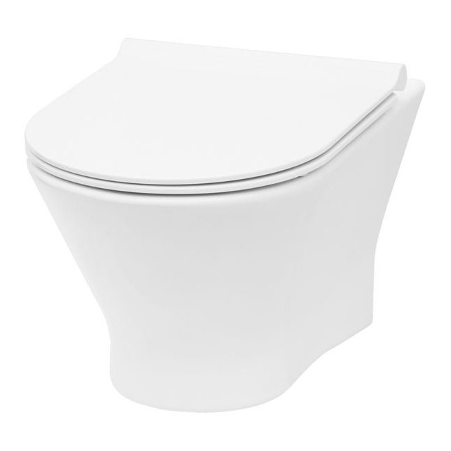 Závesné WC Roca Nexo Rimless so sedátkom z duroplastu soft-close