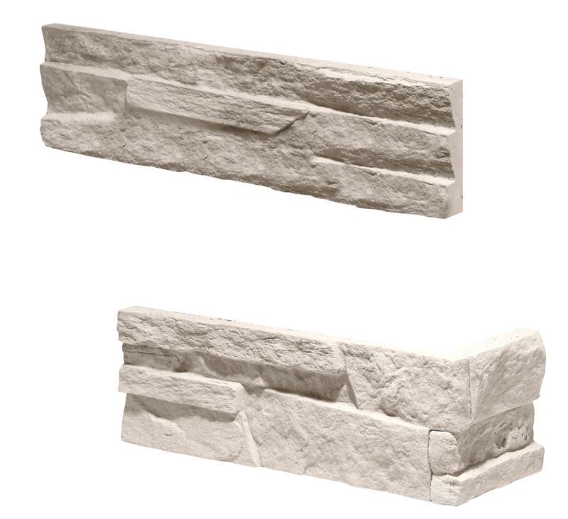 Nepál 1 Stegu fasádny roh, béžová, 1,2 m