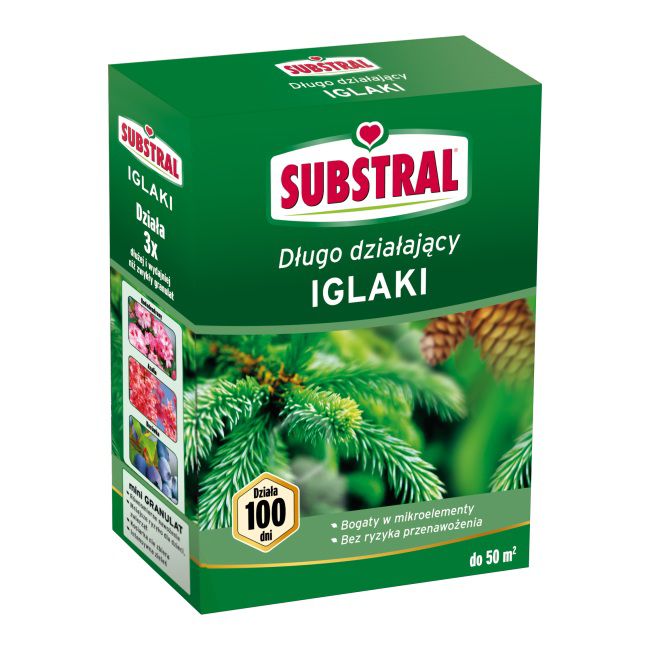 Substrálne hnojivo pre ihličnany 100 dní 1 kg