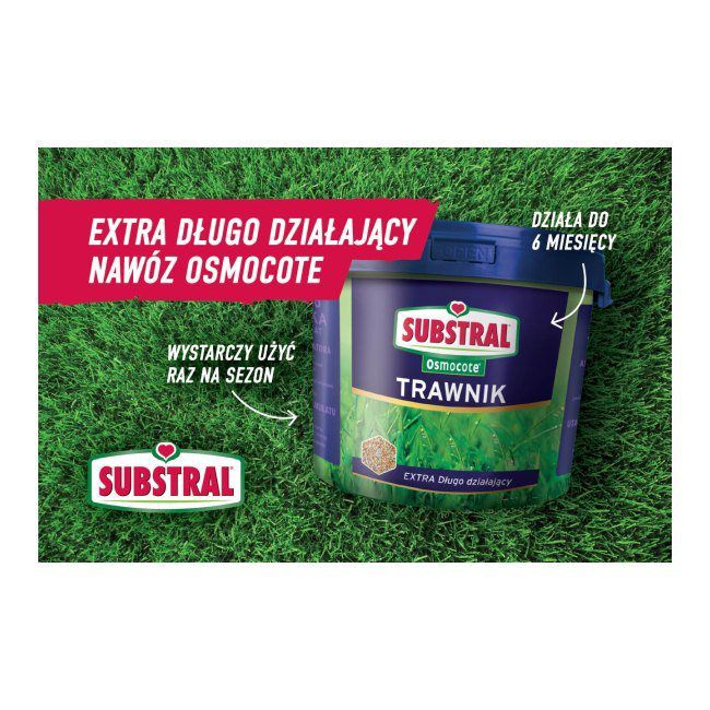 Trávnikové hnojivo Substral Osmocote 5 kg