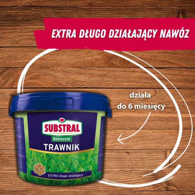 Trávnikové hnojivo Substral Osmocote 5 kg