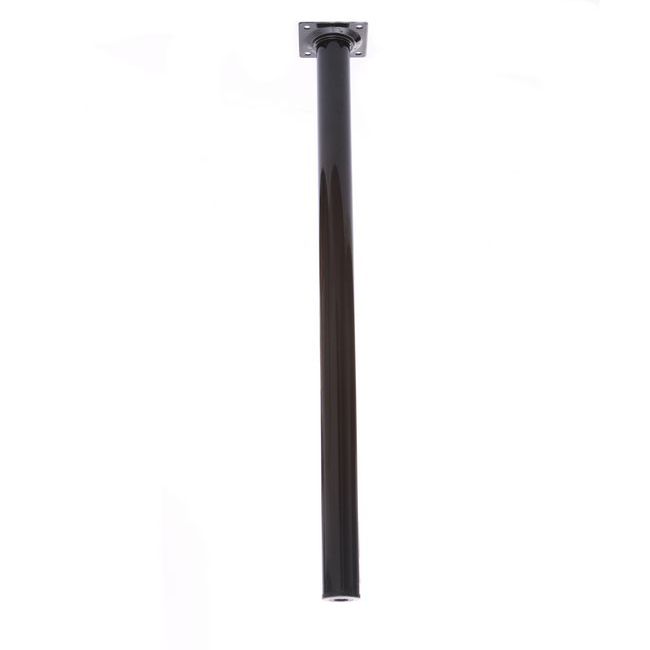 Okrúhla noha Fikszo 30 x 500 mm čierna