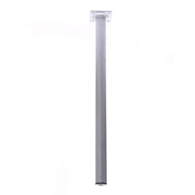 Okrúhla noha Fikszo 30 x 500 mm strieborno šedá